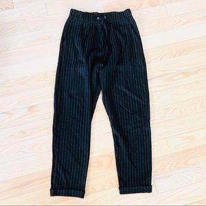 ZARA Pinstripe Sweatpants